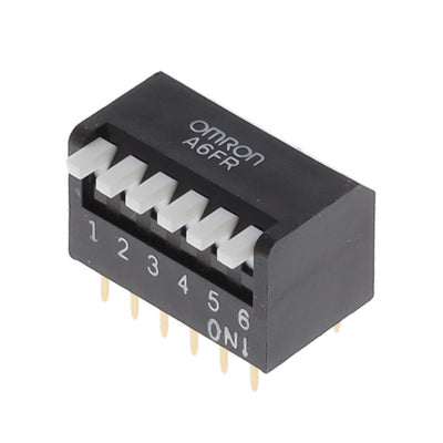 A6FR-6104 by Omron Electronics Inc-EMC Div - SWITCH 6POS PIANO LONG
