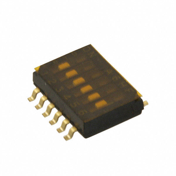 A6HF-6102 by Omron Electronics Inc-EMC Div - SWITCH SLIDE DIP SPST 25MA 24V