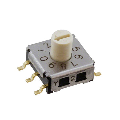 A6KS-102RS by Omron Electronics Inc-EMC Div - SWITCH ROTARY DIP BCD 25MA 24V