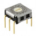 A6KV-162RF by Omron Electronics Inc-EMC Div - SWITCH ROTARY DIP HEX 25MA 24V