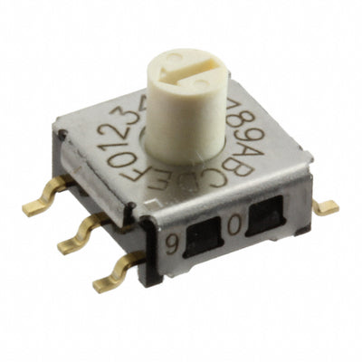 A6KV-162RS by Omron Electronics Inc-EMC Div - SWITCH ROTARY DIP HEX 25MA 24V