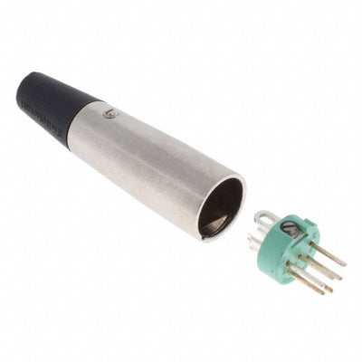 A6M by Switchcraft Inc. - CONNECTOR RECPT MALE XLR 6P SOLDER CUP
