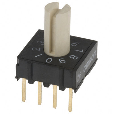 A6R-101RS by Omron Electronics Inc-EMC Div - SWITCH ROTARY DIP BCD 25MA 24V
