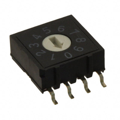 A6RS-101RF-P by Omron Electronics Inc-EMC Div - SWITCH ROTARY DIP BCD 25MA 24V