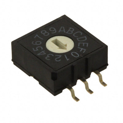 A6RS-102RF by Omron Electronics Inc-EMC Div - SWITCH ROTARY DIP BCD 25MA 24V
