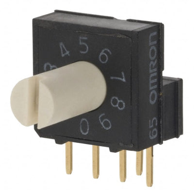 A6RV-101RS by Omron Electronics Inc-EMC Div - SWITCH ROTARY DIP BCD 25MA 24V