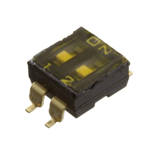 A6S2102PMH by Omron Electronics Inc-EMC Div - SWITCH SLIDE DIP SPST 25MA 24V