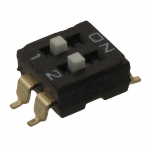 A6S-2104-H by Omron Electronics Inc-EMC Div - SWITCH SLIDE DIP SPST 25MA 24V