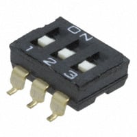 A6S-3101-H by Omron Electronics Inc-EMC Div - SWITCH SLIDE DIP SPST 25MA 24V