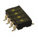 A6S-4102-H by Omron Electronics Inc-EMC Div - SWITCH SLIDE DIP SPST 25MA 24V