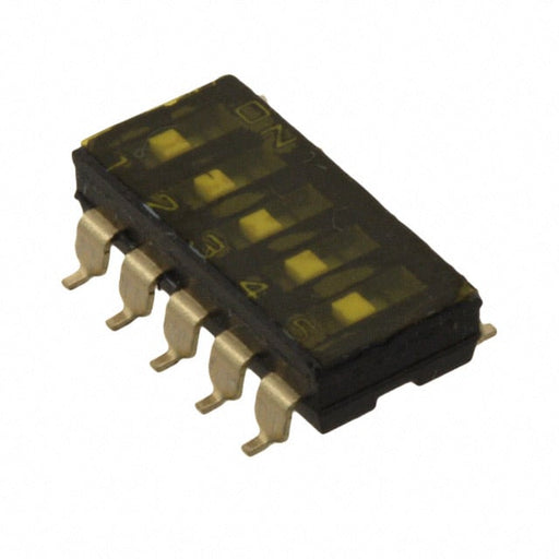 A6S-5102-H by Omron Electronics Inc-EMC Div - SWITCH SLIDE DIP SPST 25MA 24V