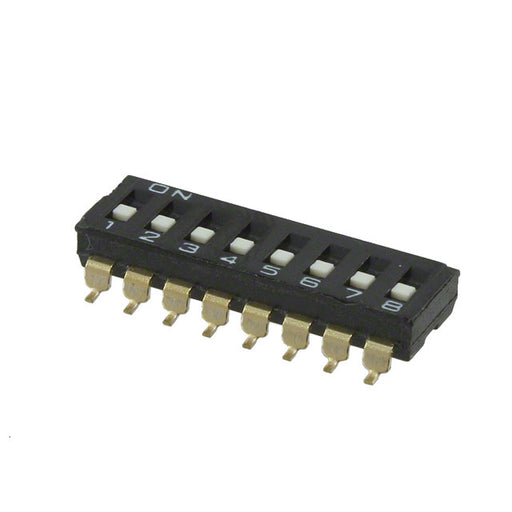 A6S-8101-H by Omron Electronics Inc-EMC Div - SWITCH SLIDE DIP SPST 25MA 24V