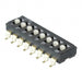 A6S-7104-PH by Omron Electronics Inc-EMC Div - SWITCH SLIDE DIP SPST 25MA 24V