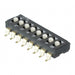 A6S-9104-H by Omron Electronics Inc-EMC Div - SWITCH SLIDE DIP SPST 25MA 24V