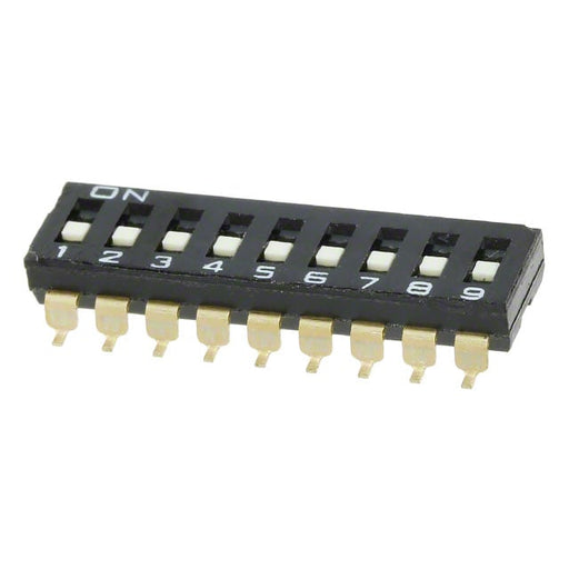 A6S-9101-H by Omron Electronics Inc-EMC Div - SWITCH SLIDE DIP SPST 25MA 24V