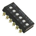 A6SN-6101-R100 by Omron Electronics Inc-EMC Div - SWITCH SLIDE DIP SPST 25MA 24V