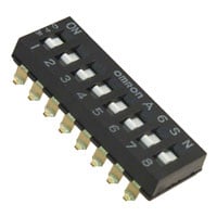 A6SN-8101 by Omron Electronics Inc-EMC Div - SWITCH SLIDE DIP SPST 25MA 24V
