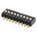 A6SN-9104-R100 by Omron Electronics Inc-EMC Div - SWITCH SLIDE DIP SPST 25MA 24V