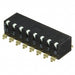 A6SR-8101-R100 by Omron Electronics Inc-EMC Div - SWITCH PIANO DIP SPST 25MA 24V