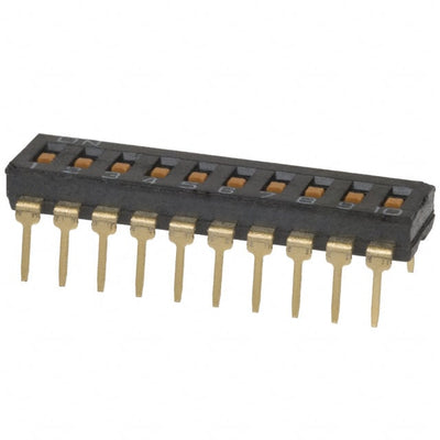 A6T-0102 by Omron Electronics Inc-EMC Div - SWITCH SLIDE DIP SPST 25MA 24V