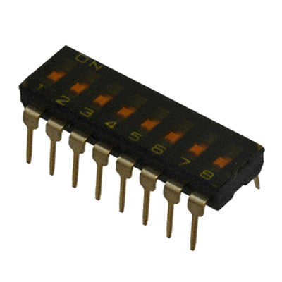 A6T-8102 by Omron Electronics Inc-EMC Div - SWITCH SLIDE DIP SPST 25MA 24V