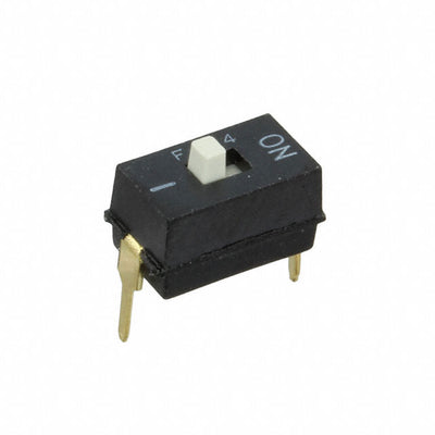 A6TN-1104 by Omron Electronics Inc-EMC Div - SWITCH SLIDE DIP SPST 25MA 24V