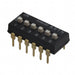 A6TN-6104 by Omron Electronics Inc-EMC Div - SWITCH SLIDE DIP SPST 25MA 24V
