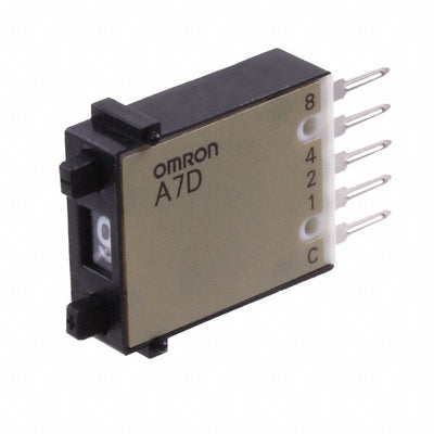 A7D-106-1 by Omron Electronics Inc-EMC Div - SWITCH THUMB BCD 0.1A 30V