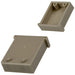 A7D-2PA by Omron Electronics Inc-EMC Div - SPACER GRAY .2"" FOR A7D FRNT MT