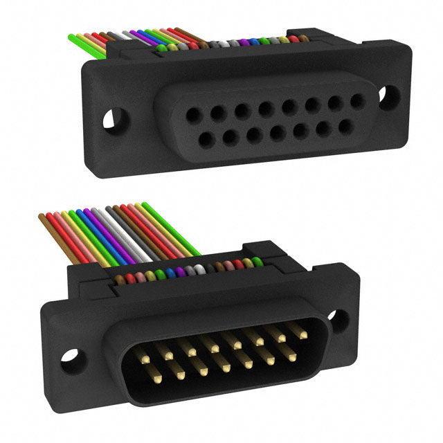 A7MFB-1506M by TE Connectivity AMP Connectors - CABLE D-SUB-AMP15B/AE15M/AFP15B