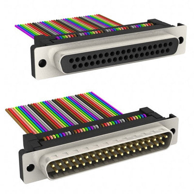 A7PSB-3710M by TE Connectivity AMP Connectors - CABLE D-SUB-AMM37B/AE37M/AFM37B