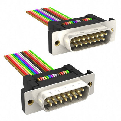 A7VVB-1506M by TE Connectivity AMP Connectors - CABLE D-SUB-AMU15B/AE15M/AMU15B