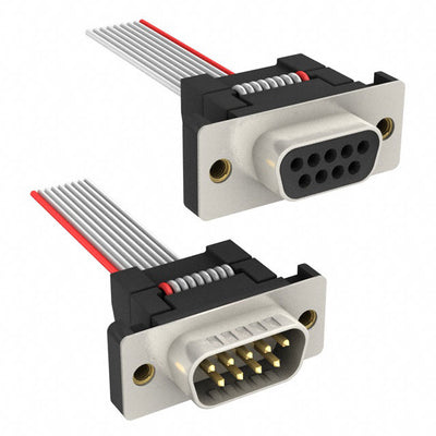 A7VWB-0910G by TE Connectivity AMP Connectors - CABLE D-SUB-AMU09B/AE09G/AFU09B