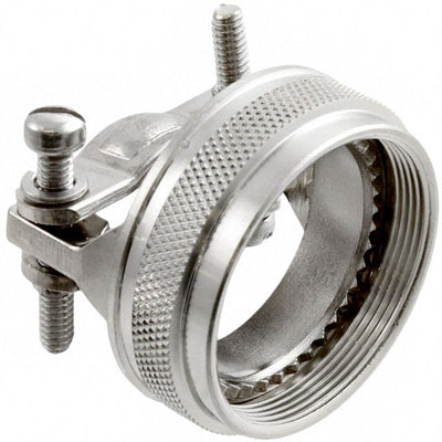 A850493823N by Amphenol Interconnect India - CONNECTOR CABLE CLAMP SZ 23 SILVER