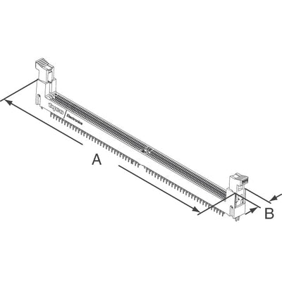 1775802-3 by TE Connectivity AMP Connectors - CONNECTOR SKT DIMM 240POS PCB