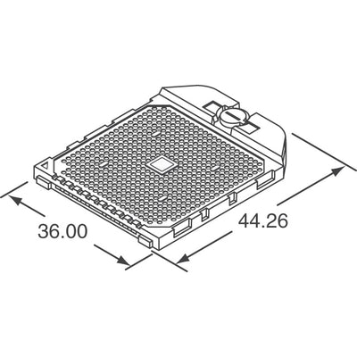 1-1903401-4 by TE Connectivity AMP Connectors - CONNECTOR SOCKET PGA 638POS GOLD