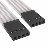 A9BBG-0406F by TE Connectivity AMP Connectors - FLEX CABLE - AFF04G/AF04/AFF04G