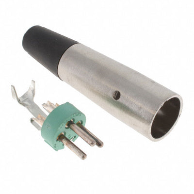 AA3M by Switchcraft Inc. - CONNECTOR RECPT MALE XLR 3P SOLDER CUP