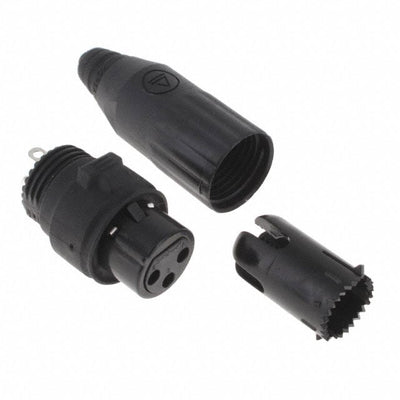 AAA3FPBZH by Switchcraft Inc. - CONNECTOR PLUG FMALE XLR 3P SLDR CUP