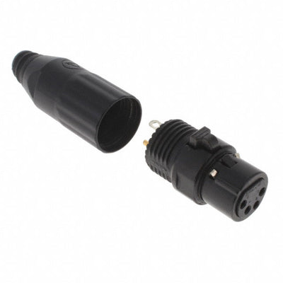 AAA4FBAUZ by Switchcraft Inc. - CONNECTOR PLUG FMALE XLR 4POS SOLDER