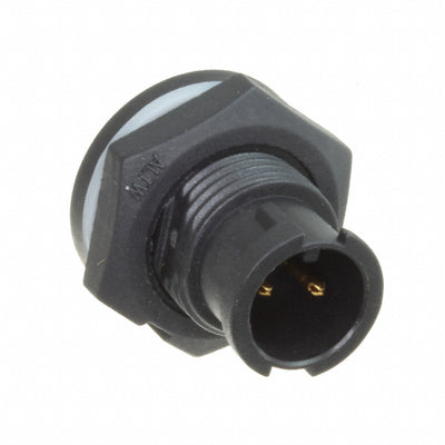 AAD-02PMMS-LC7001 by Amphenol LTW - CONNECTOR RECPT MALE 2P GOLD SLDR CUP