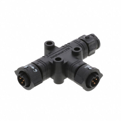 AB-BB-030303-BBH-TQ001 by Amphenol LTW - CONNECTOR T-ADPT 3P-3/3P M-F/F INLINE