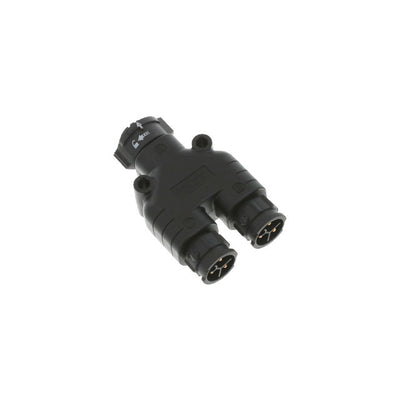 AB-CC-030303-FMM-YQ001 by Amphenol LTW - CONNECTOR Y-ADPT 3P-3/3P F-M/M INLINE
