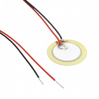 AB1290B-LW100-R by PUI Audio, Inc. - BUZZER ELEMENT STD 9KHZ 12MM