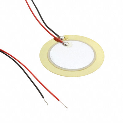 AB2040B-LW100-R by PUI Audio, Inc. - BUZZER ELEMENT STD 4KHZ 20MM