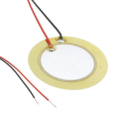 AB2720B-LW100-R by PUI Audio, Inc. - BUZZER ELEMENT STD 2KHZ 27MM