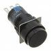 AB6M-M1P-B by IDEC - 16MM PUSHBUTTON BLACK