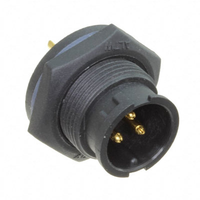 ABB-03RMMS-LC7001 by Amphenol LTW - CONNECTOR RECPT MALE 3P GOLD SLDR CUP