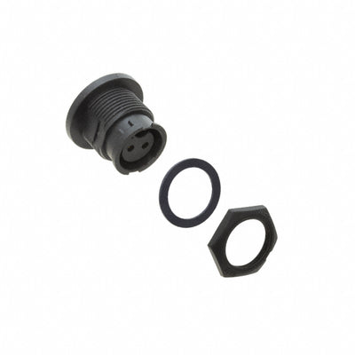 ABD-02PMFS-LC7001 by Amphenol LTW - CONNECTOR RECPT FMALE 2P GOLD SLDR CUP