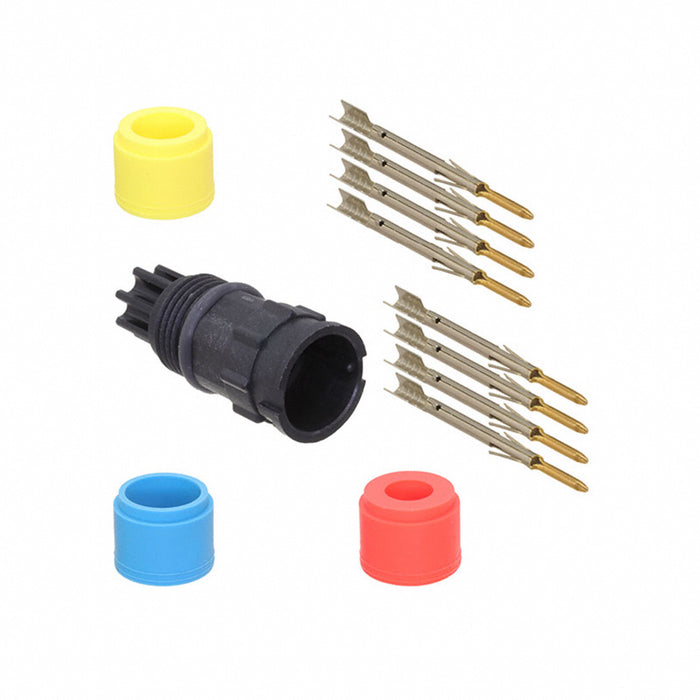 ABD-08BMMC-LL7AP0 by Amphenol LTW - CONNECTOR RECPT MALE 8POS GOLD CRIMP
